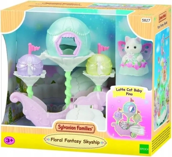 Sylvanian Families latający statek kwiatowych wróżek