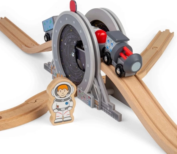 Portalowy tunel z obrotowym okienkiem