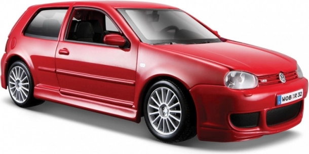 Model samochodu Volkswagen Golf R32 Maisto edycja specjalna 1:24 czerwony