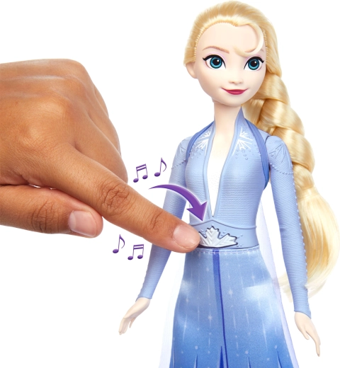 Śpiewająca Elsa w czterech językach
