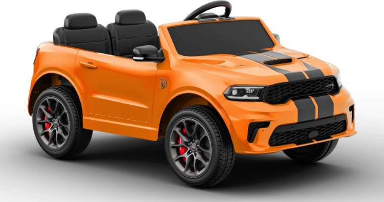 Elektryczne autko Dodge Durango – pomarańczowe