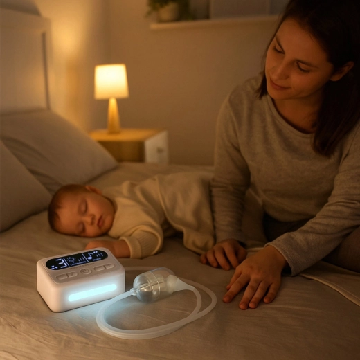 Cicha praca, lampka nocna i uspokajające melodie