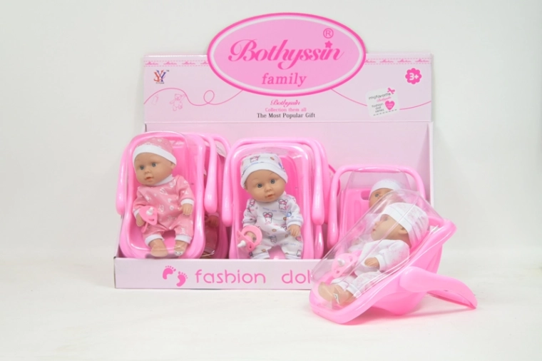Mini figurki niemowląt w nosidełku (6 szt.)