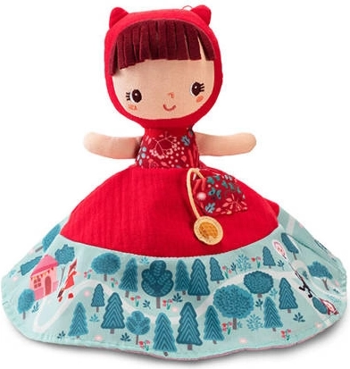 Lilliputiens - Pacynka 3w1 Czerwony Kapturek dla dzieci od 12 miesięcy