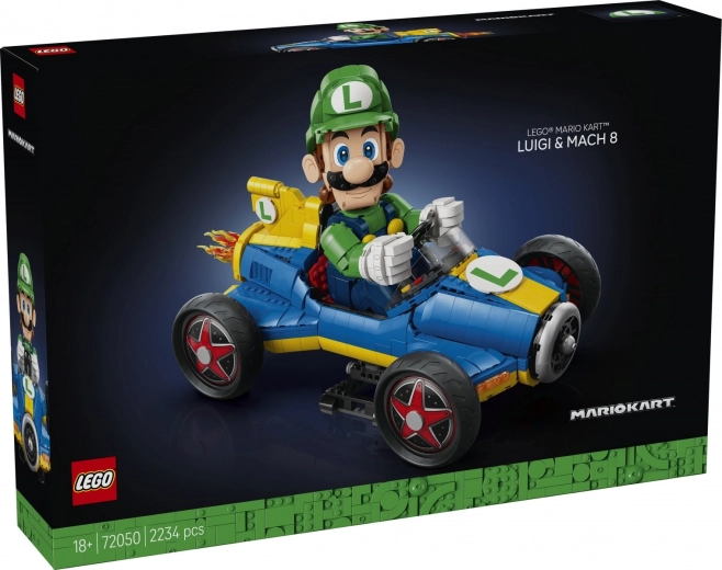 LEGO Super Mario Mario Kart – Luigi i Mach 8