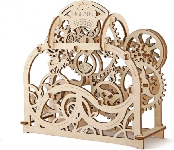 Ugears 3D mechaniczne puzzle Teatr (70 elementów)