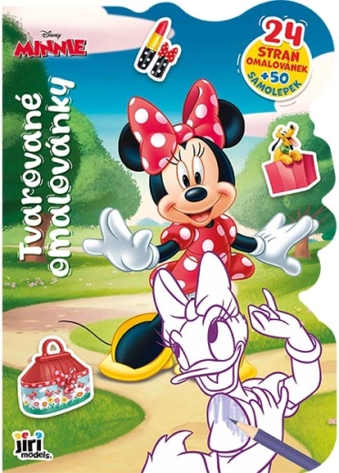 Wycinanki do kolorowania Minnie