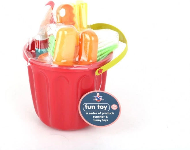 Zestaw do sprzątania dla dzieci w wiaderku