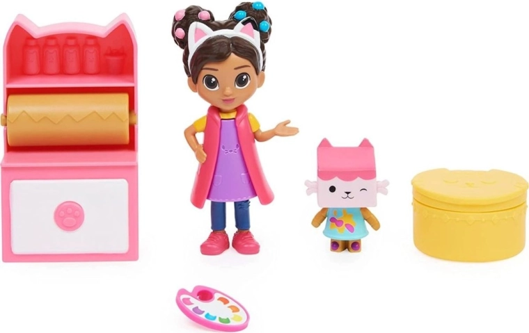 Gabby’s Dollhouse mały zestaw do zabawy pracownia artystyczna