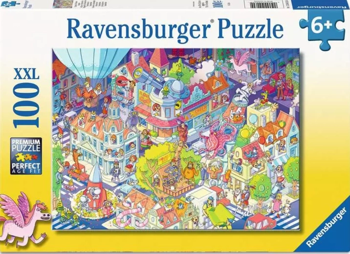 Ravensburger Puzzle Wesoły chaos XXL 100 elementów