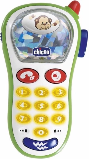 Chicco wibrujący telefon z aparatem dla dzieci 6m+