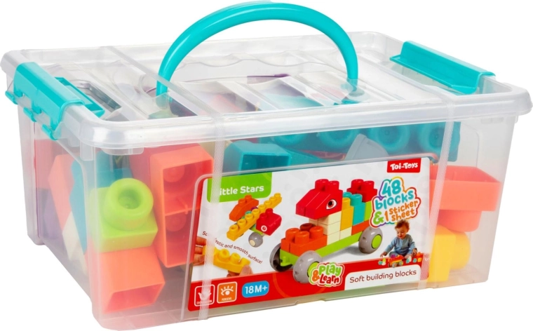 Praktyczne pudełko do przechowywania z uchwytem