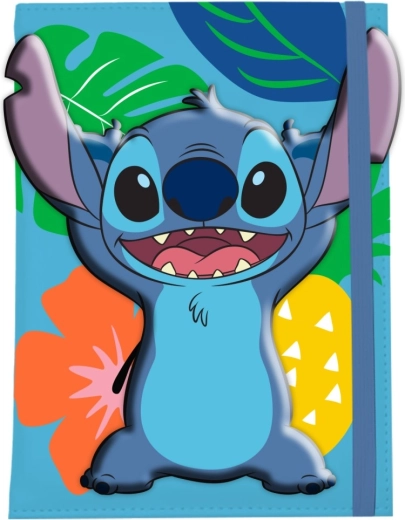 Lilo i Stitch – premiumowy notes 3D A5, niebieski