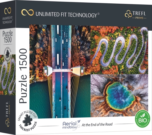 Trefl puzzle UFT Aerial Mindblow: Na końcu drogi 1500 elementów