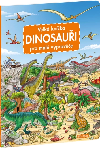 Wielka książka DINOZAURY dla małych odkrywców
