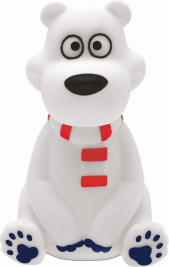 Designowa nocna lampka LED 3D miś