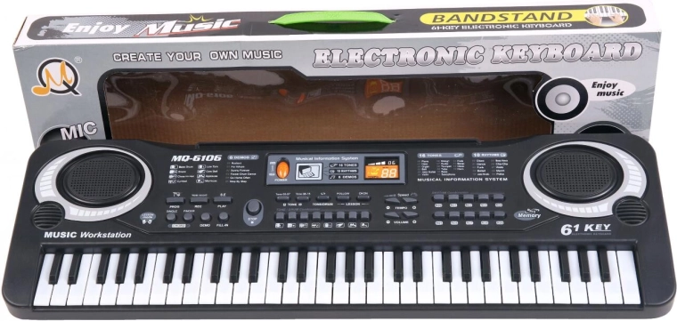Keyboard elektroniczny z 61 klawiszami