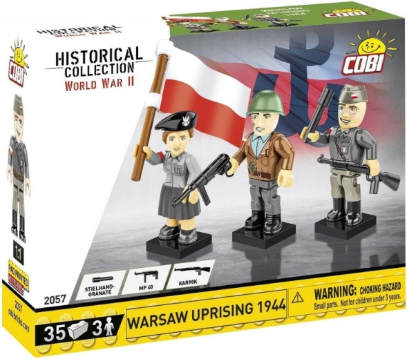 Figurki Powstańców Powstania Warszawskiego 1944 zestaw
