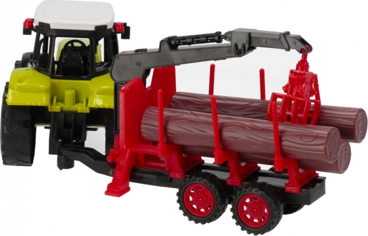 Ruchomy dźwig do załadunku kłód