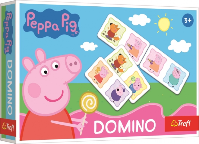 Papierowe domino Świnka Peppa