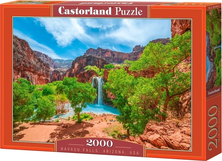Puzzle Castorland Wodospady Havasu w Arizonie, USA, 2000 elementów