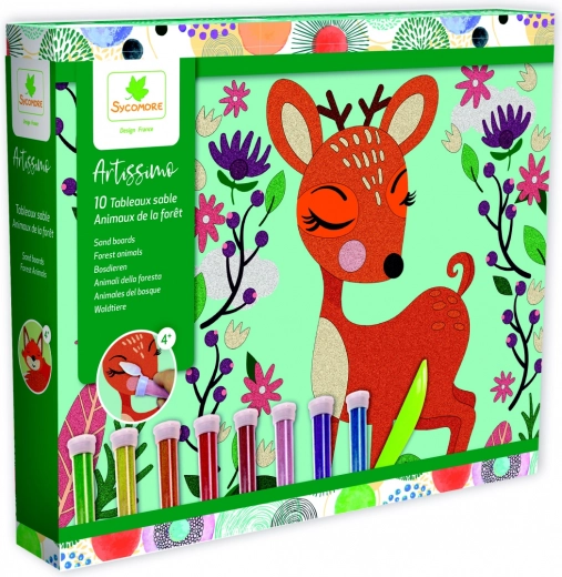 Artissimo - brokatowe piaskowanie leśne zwierzęta