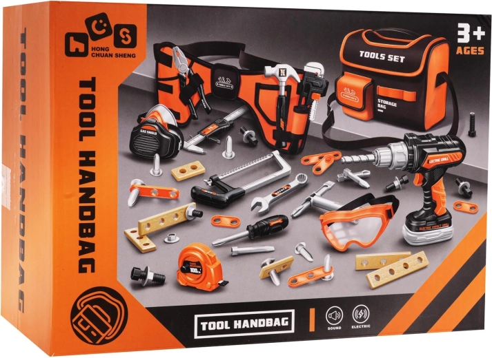 Zestaw paska i torby dla majsterkowiczów + akcesoria 48 el.