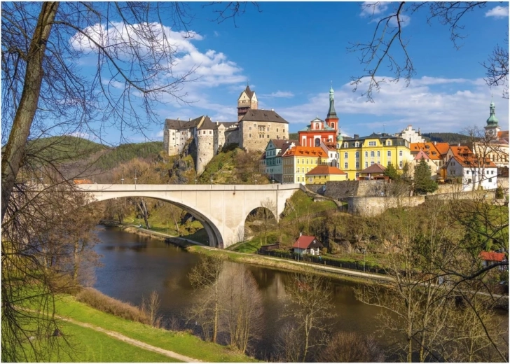 Puzzle Zamek Loket 1000 elementów