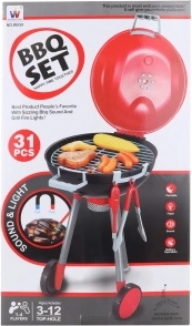 Dziecięcy grill BBQ z efektami na baterie