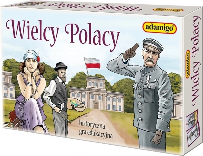 Wielcy Polacy – edukacyjna gra planszowa o wybitnych polskich osobistościach