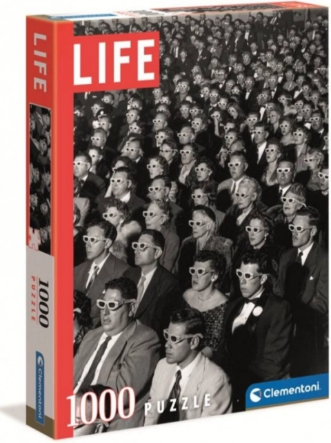 Puzzle CLEMENTONI LIFE – życie w 3D, 1000 elementów