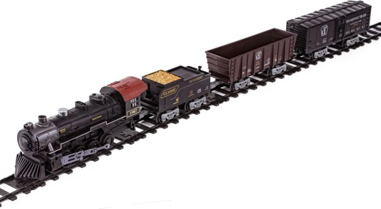 Skład towarowy z 3 wagonami