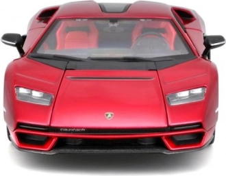 metalowy model auta 1:24 BURAGO LAMBORGHINI COUNTACH LPI 800-4 czerwony