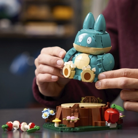 Pozowalny Munchlax do kreatywnych póz