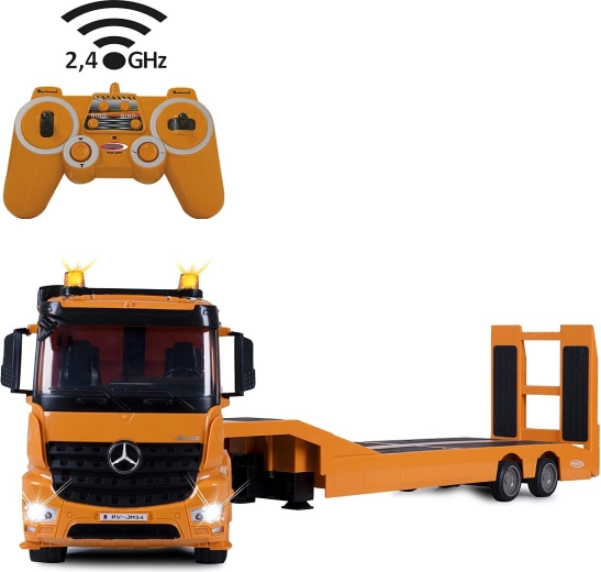 Jamara RC niskopodwoziowa przyczepa Mercedes-Benz Arocs 1:20 2,4 GHz