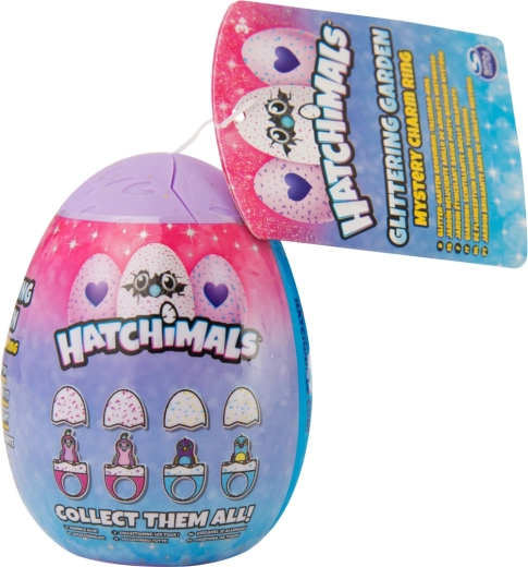 Spin Master Hatchimals pierścionek z figurką w jajeczku z niespodzianką - 1 sztuka
