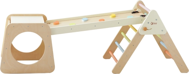 5 w 1: wspinanie, zjazd, mostek, tunel i przeszkody