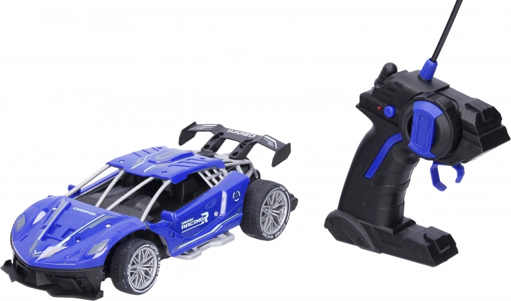 Wyścigowe autko RC z efektem dymu