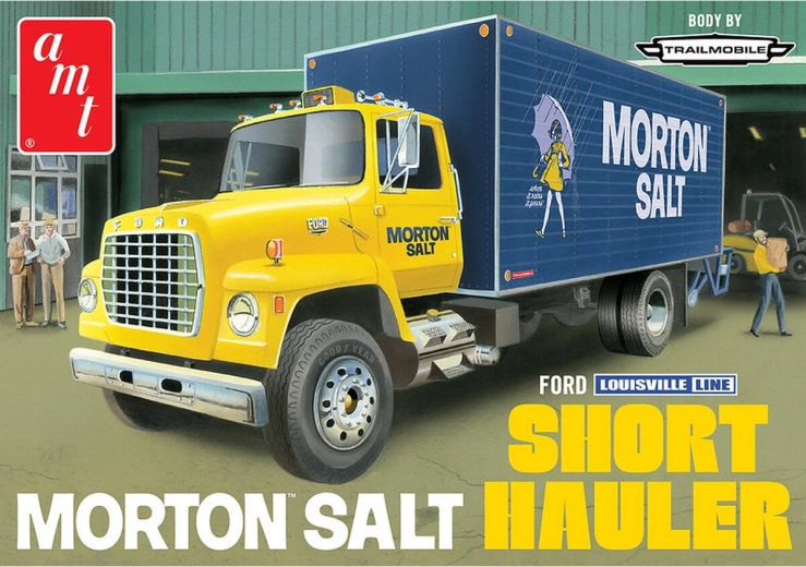 AMT Ford Louisville short hauler „Morton Salt” 1:25 plastikowy model