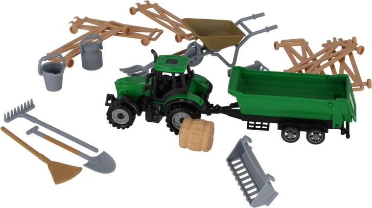 Bogate akcesoria farmerskie w zestawie