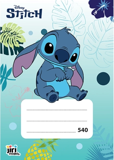 Zeszyt szkolny A5 bez linii Lilo & Stitch 40 kartek