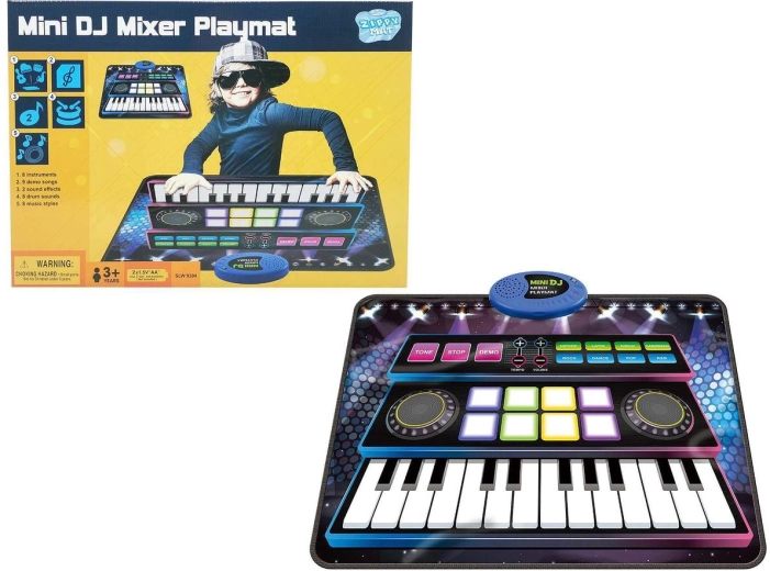 Adar interaktywna mata muzyczna piano 39 × 28 cm z dźwiękiem - 1 szt.