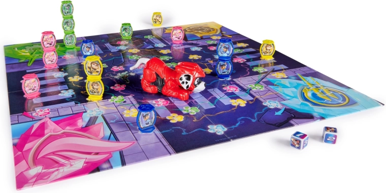 Kolorowe żetony i układanie wież