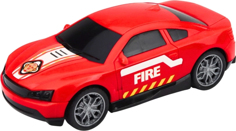 Strażacki samochód sportowy do miejskich akcji