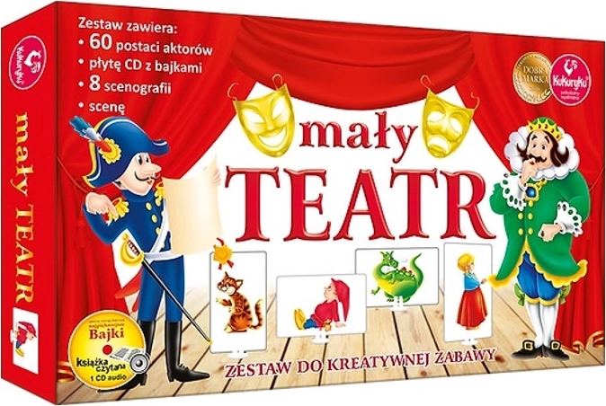 Gra Mały teatr – zestaw do dziecięcego teatrzyku
