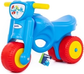 Przyciągający uwagę motyw Smerfów, który dzieci uwielbiają