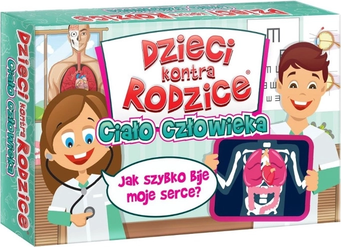 Dzieci kontra rodzice: Ludzkie ciało – rodzinna gra quizowa
