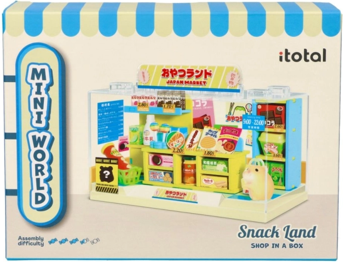 I-Total mini świat japoński market – makieta DIY