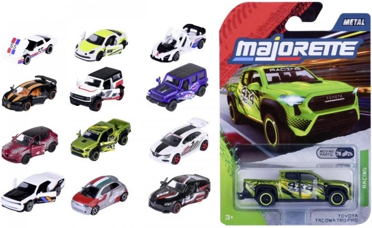 Metalowy samochodzik Racing 1:64 z otwieranymi elementami