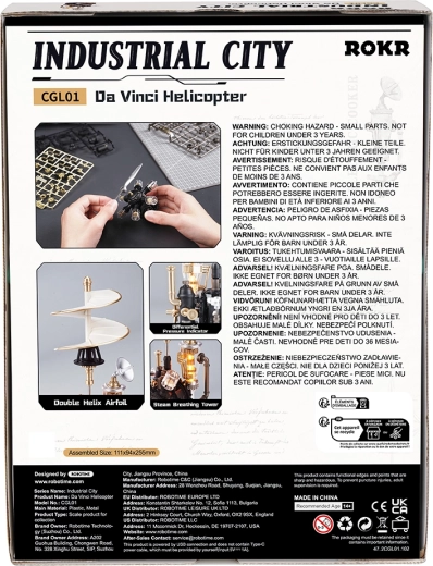 Zainspirowane wynalazkami Leonarda da Vinci